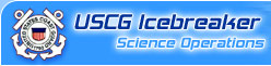 USCG IceBreakers Science Operations: Links to Home Page
